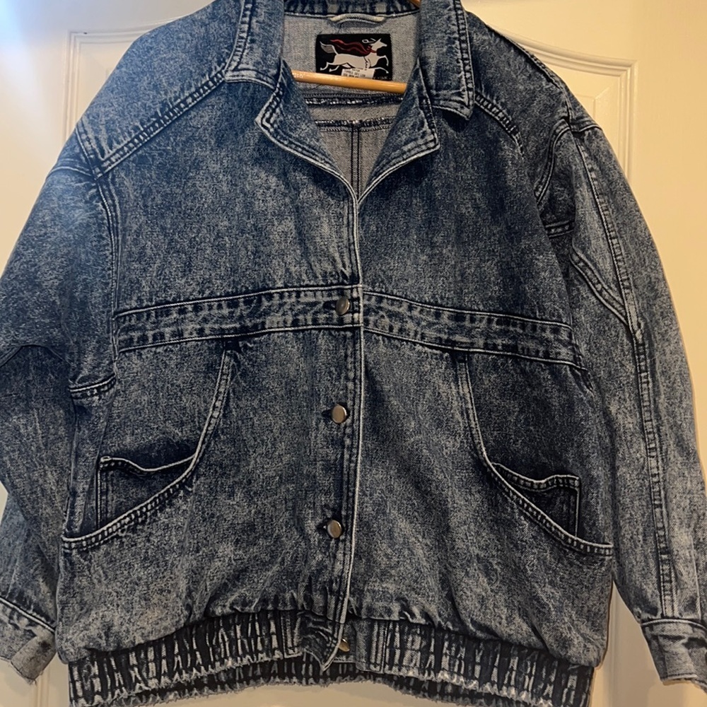 80’s Acid Wash Denim Jacket